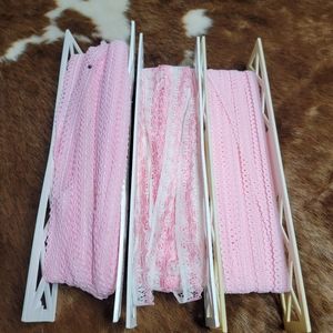 Vintage Lot of Pink Ribbon